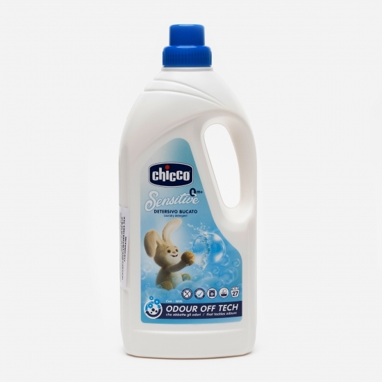 Detergent de rufe lichid hipoalergenic pentru haine 0 luni+ 27 spălări, 1.5l