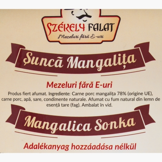 Șuncă Mangalița, felii, 100g