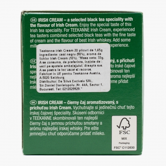 Ceai Irish Cream 20 plicuri 