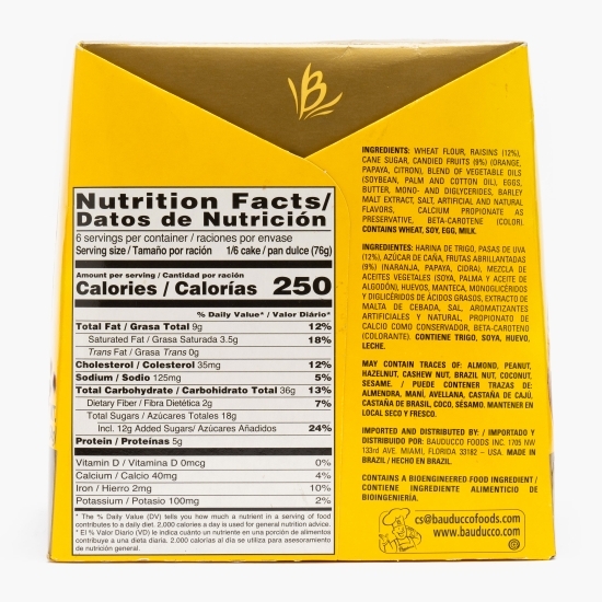 Panettone Clasic 454g