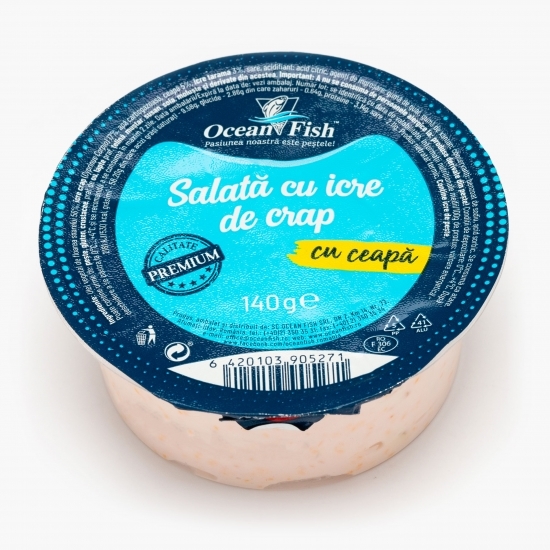 Salată de icre de crap cu ceapă 140g