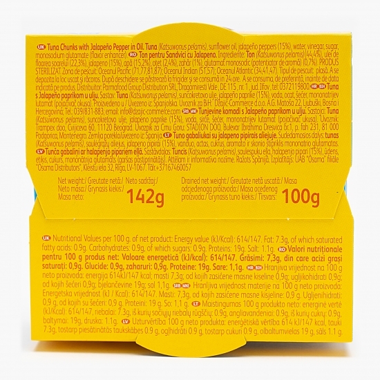 Ton pentru sandwich cu jalapeno 142g 