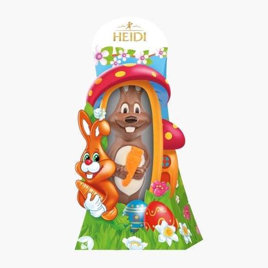 Iepure ciocolată cu lapte, pictat manual, 45g