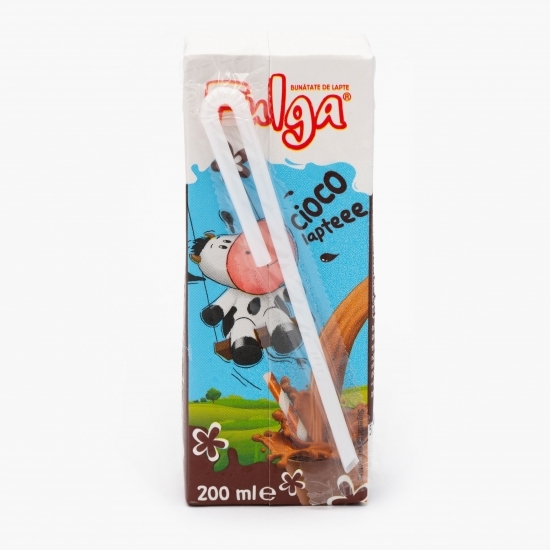 Lapte UHT cu cacao și gust de ciocolată 200ml