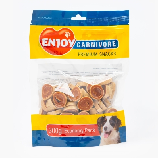 Recompense pentru câini, 300g, cu pui și cod Enjoy Carnivore