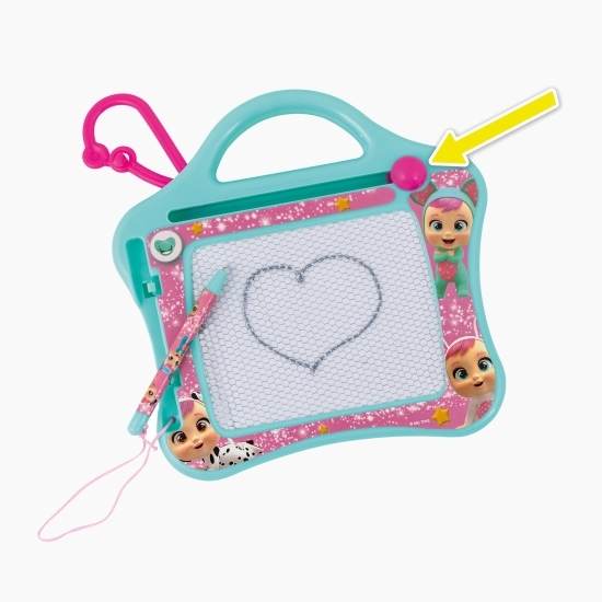 Tablă de scris Cry Babies Magic Scribbler Travel +3 ani