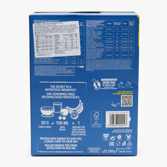 Fulgi de porumb fără gluten 250g 
