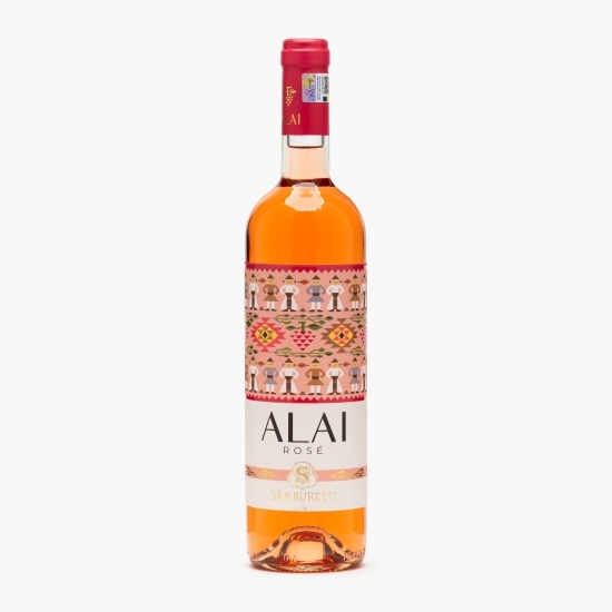 Vin rose demisec ALAI, 13.5%, 750ml