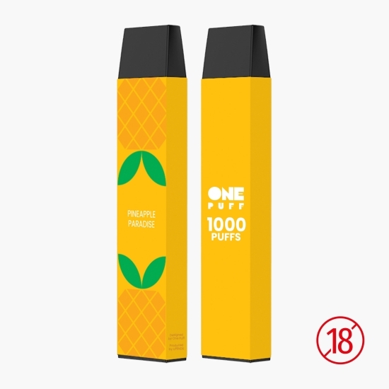 Pineapple Paradise, 0% nicotină, 1000 puffuri 