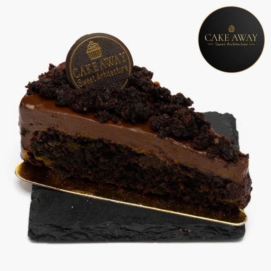 Tort vegan cu ciocolată și banane, fără gluten 130g