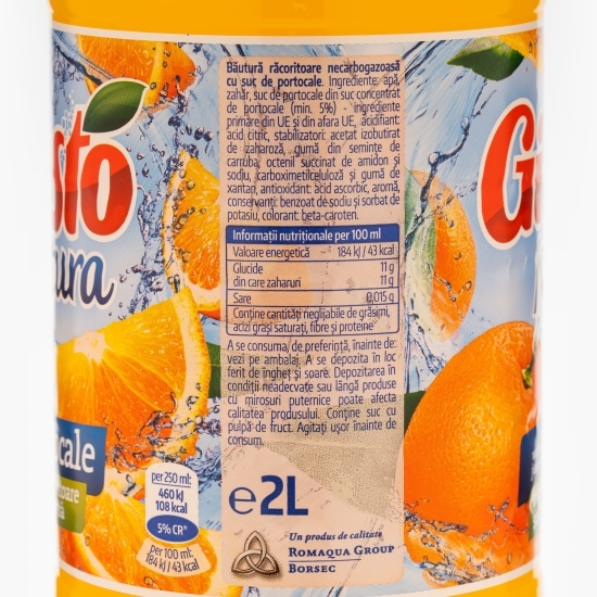 Suc portocală băutură necarbogazoasă 2l