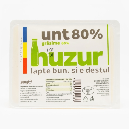 Unt 80% grăsime 200g