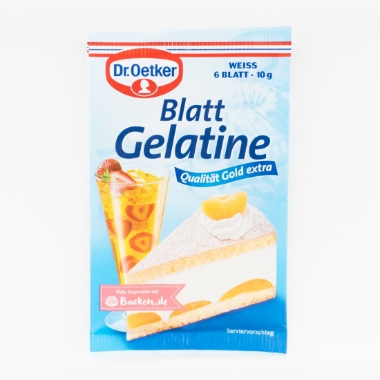 Foi de gelatină 10g
