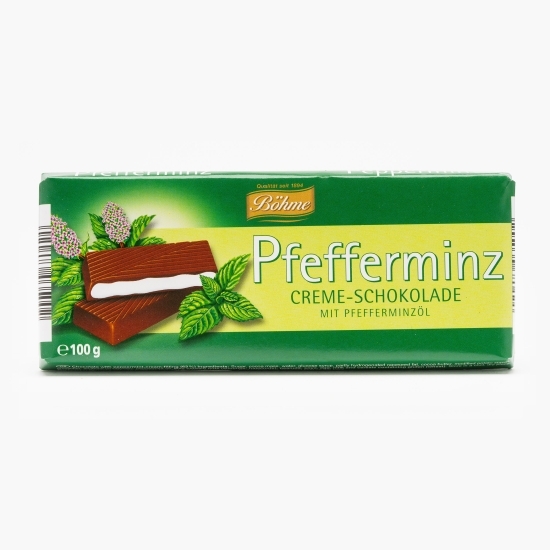 Ciocolată cu mentă 100g