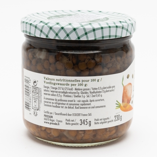 Linte verde eco la borcan 345g
