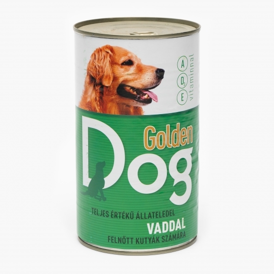 Hrană umedă pentru câini adult, 1240g, vânat conservă