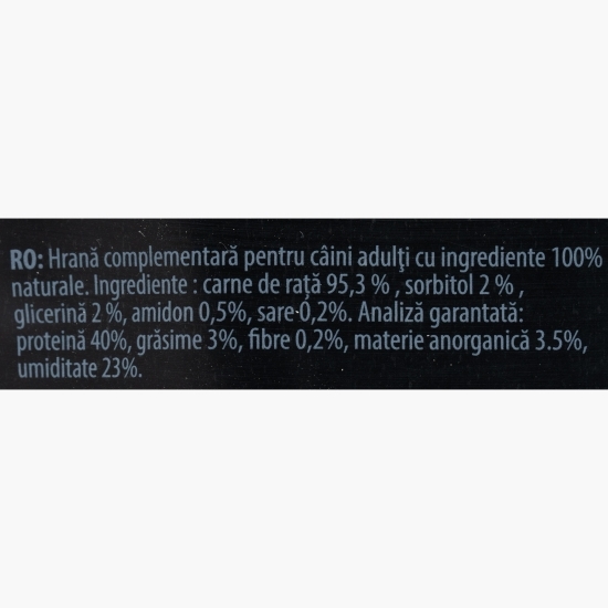Recompense pentru câini adulți, 80g, din carne de rață