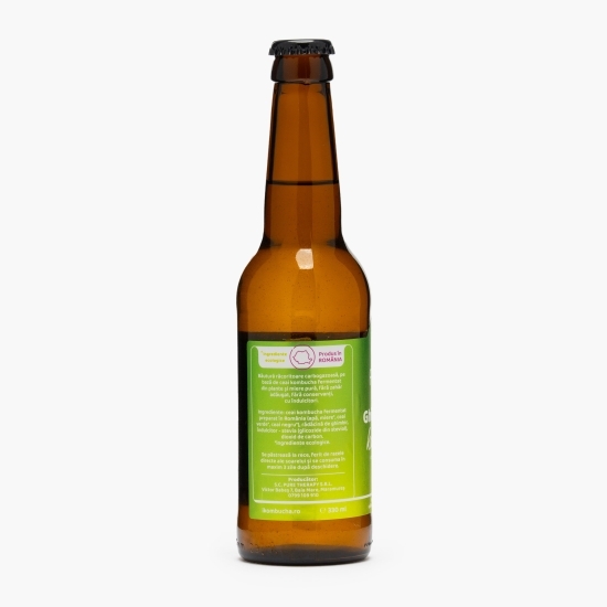 Băutură răcoritoare din kombucha cu ghimbir 330ml