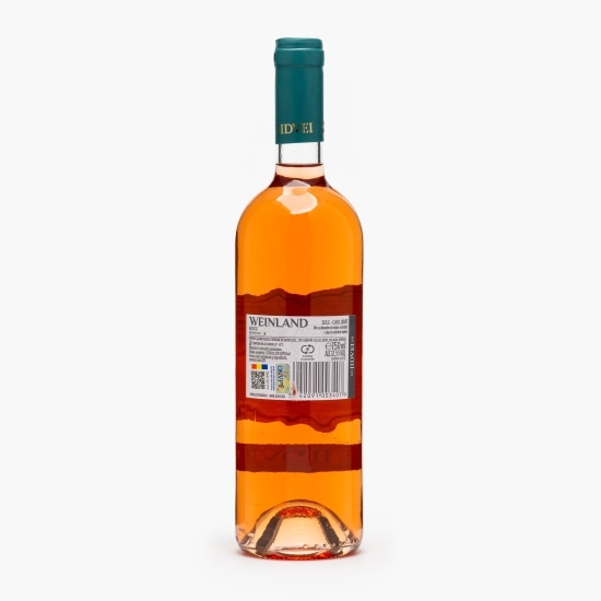Vin rose demisec Cabernet Sauvignon, Pinot Noir, Syrah, 12.5%, 0.75l