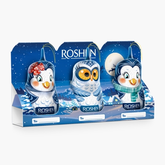 Figurine de ciocolată, set Prietenii Iernii 60g