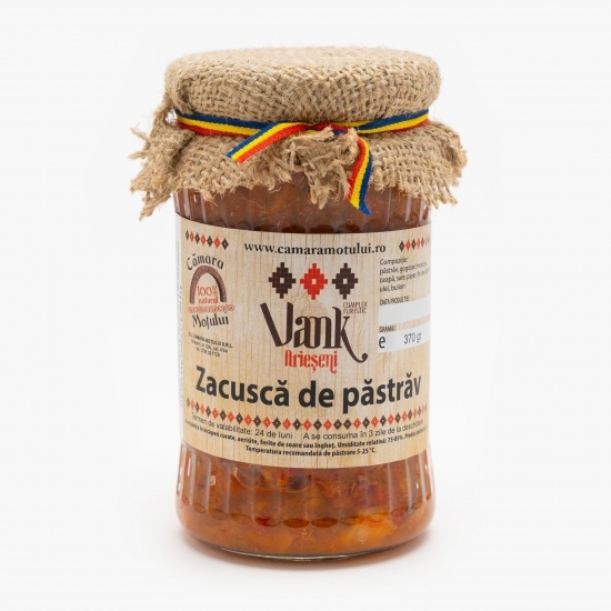 Zacuscă de păstrăv 370g