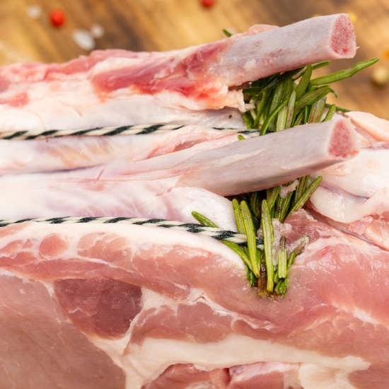 Steak belly porc chops 700g