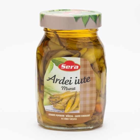 Ardei iuți galbeni în oțet 320g