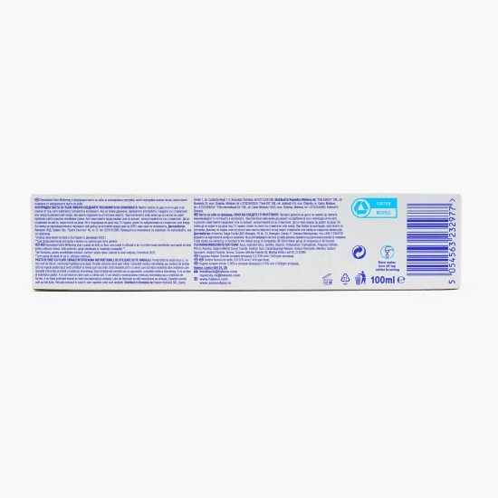 Pastă de dinți cu fluor pentru albire Extra Whitening 100ml