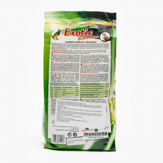 Hrană completă pentru păsări exotice 1kg