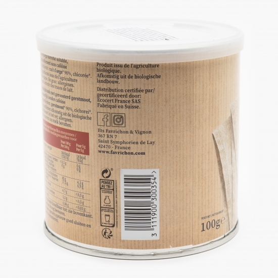 Cafea instant eco din malț de orz prăjit 100g
