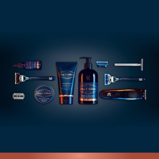 Set cadou pentru bărbierit King C. 