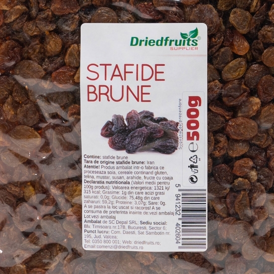 Stafide brune 500g