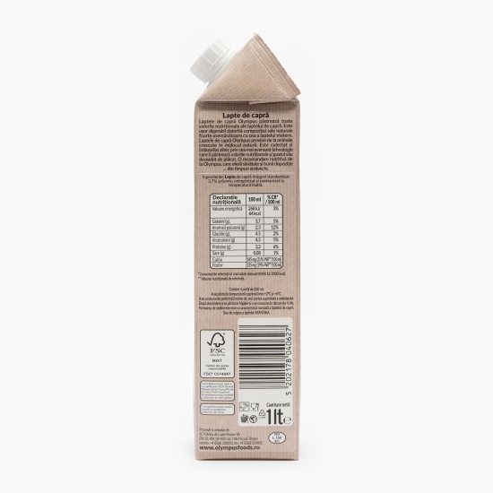 Lapte de capră 3.7% grăsime 1l