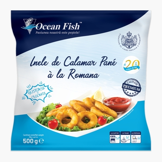 Inele calamar pane 500g