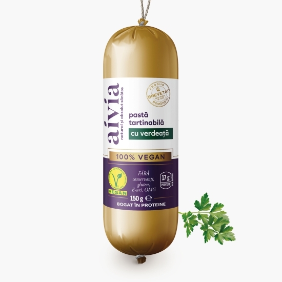 Pastă tartinabilă vegană cu verdeață 150g