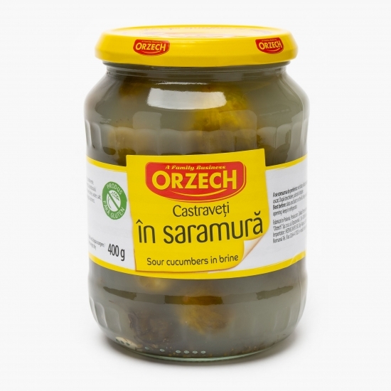 Castraveți în saramură 670g