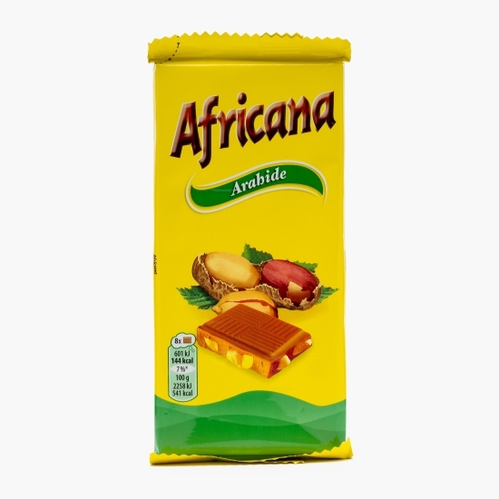 Ciocolată cu lapte și arahide 80g