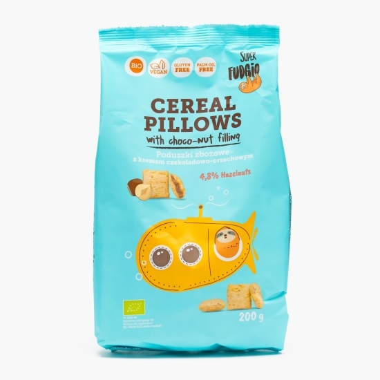 Cereale eco umplute cu ciocolată și alune de pădure, fără gluten 200g