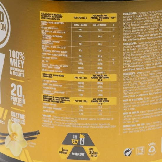 Total Whey Protein vanilie 2kg
