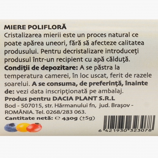 Miere polifloră 430g