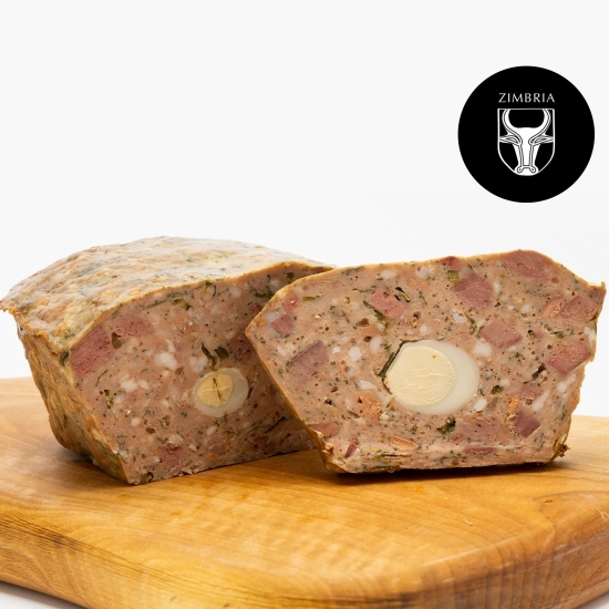 Drob de curcan cu ouă de prepeliță 500g
