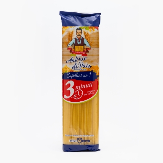 Paste Capellini no 1 grâu dur 3 minute 500g