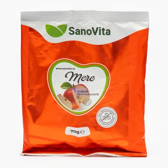 Mere uscate cuburi 70g