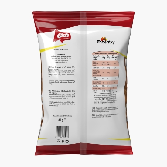 Pufuleți cu cacao și lapte 80g