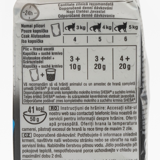 Hrană umedă pentru pisici adulte, 6x50g, cu pește 