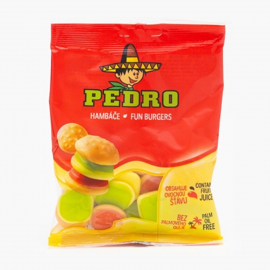 Jeleuri gumate în formă de burgeri 80g