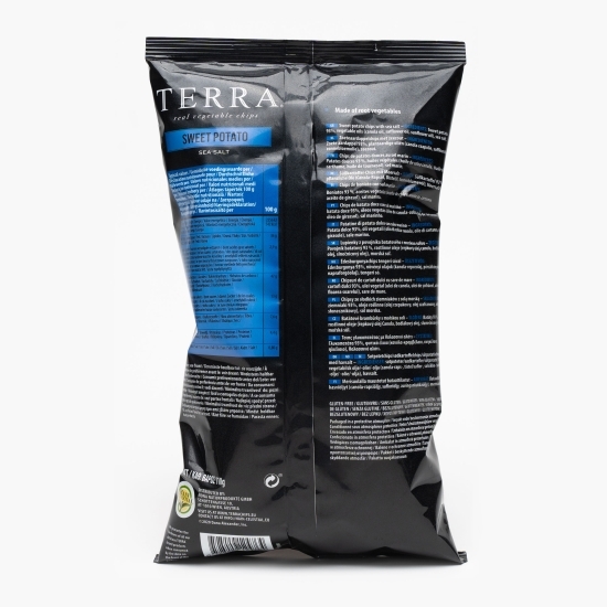 Chipsuri de cartofi dulci cu sare de mare 110g