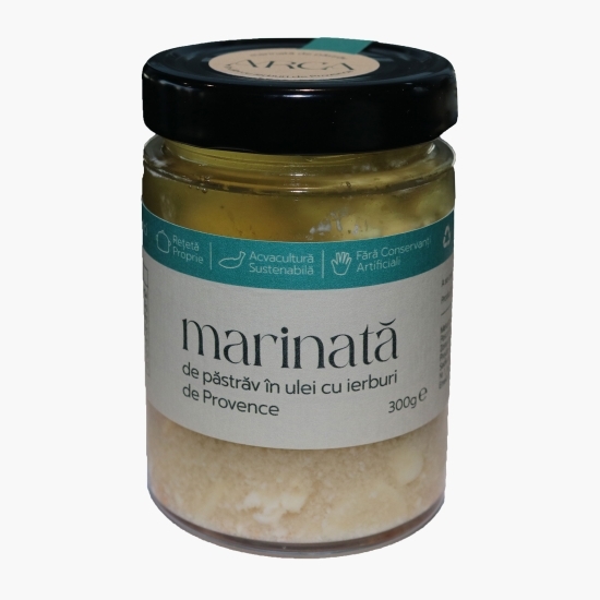 Marinată de păstrăv în ulei cu ierburi de Provence, 300g