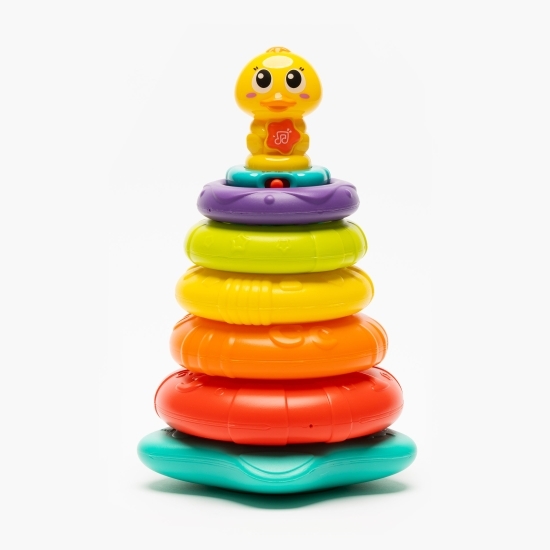 Rățușcă cu inele, lumini și melodii, 6+ luni