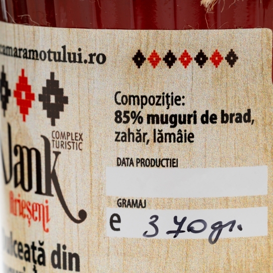 Dulceață din muguri de brad 370g